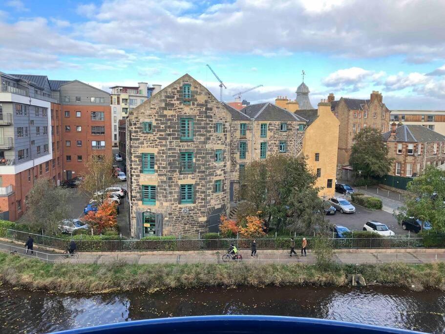 My Waterfront Apartment, Views Over Water Of Leith Edinburgh Exterior photo